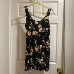 Floral Printed Forever 21 Sleeveless Dress